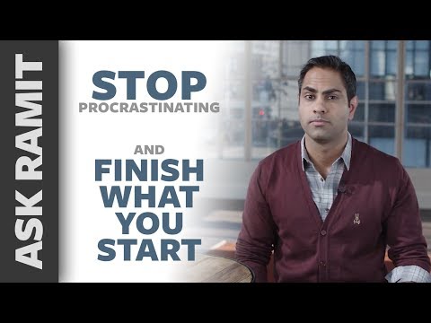 Get the free video 'How to Stop Procrastinating and Finish What You Start'.