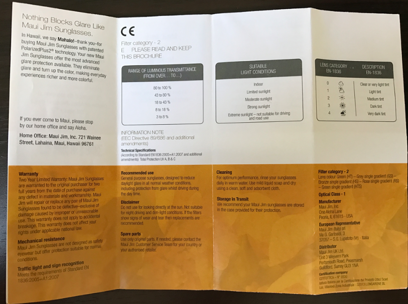 this simple brochure enhances customer centricity