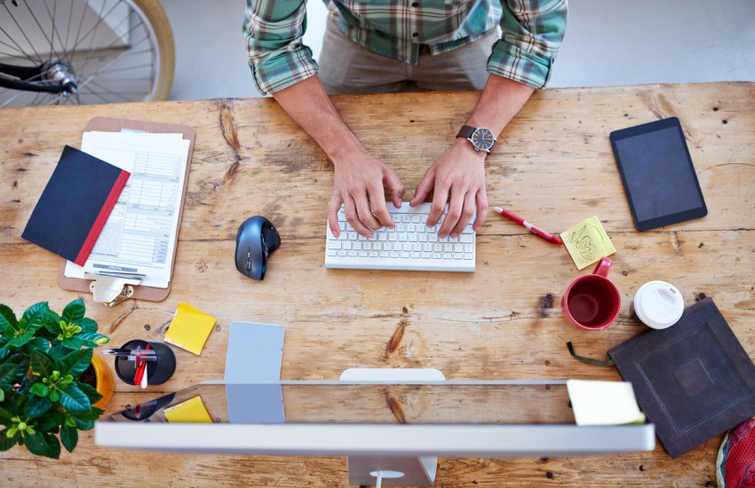 Creative professional at work