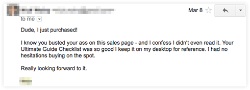 how to write an amazing sales page - product launch strategy
