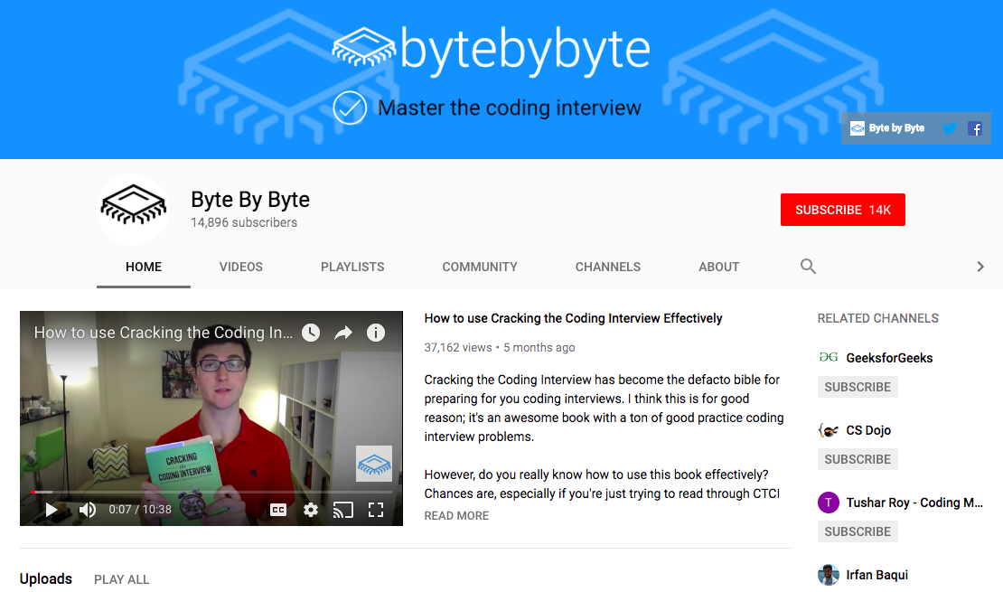 Product launch -- Byte by Byte YouTube channel